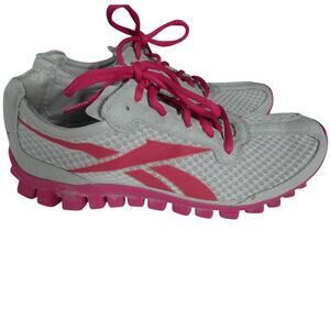 Reebok Realflex Women's J843833 Athletic Sneakers Size 8 Gray/Pink